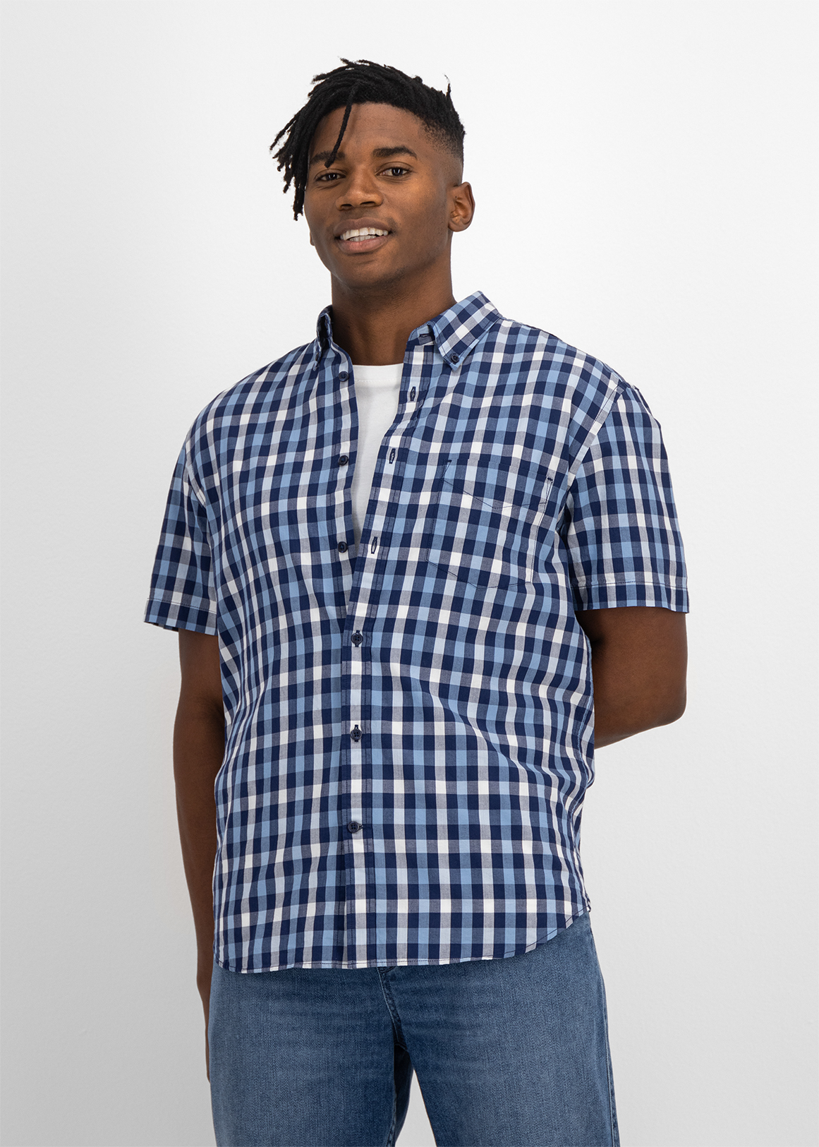 Classic Check Cotton Shirt | Woolworths.co.za