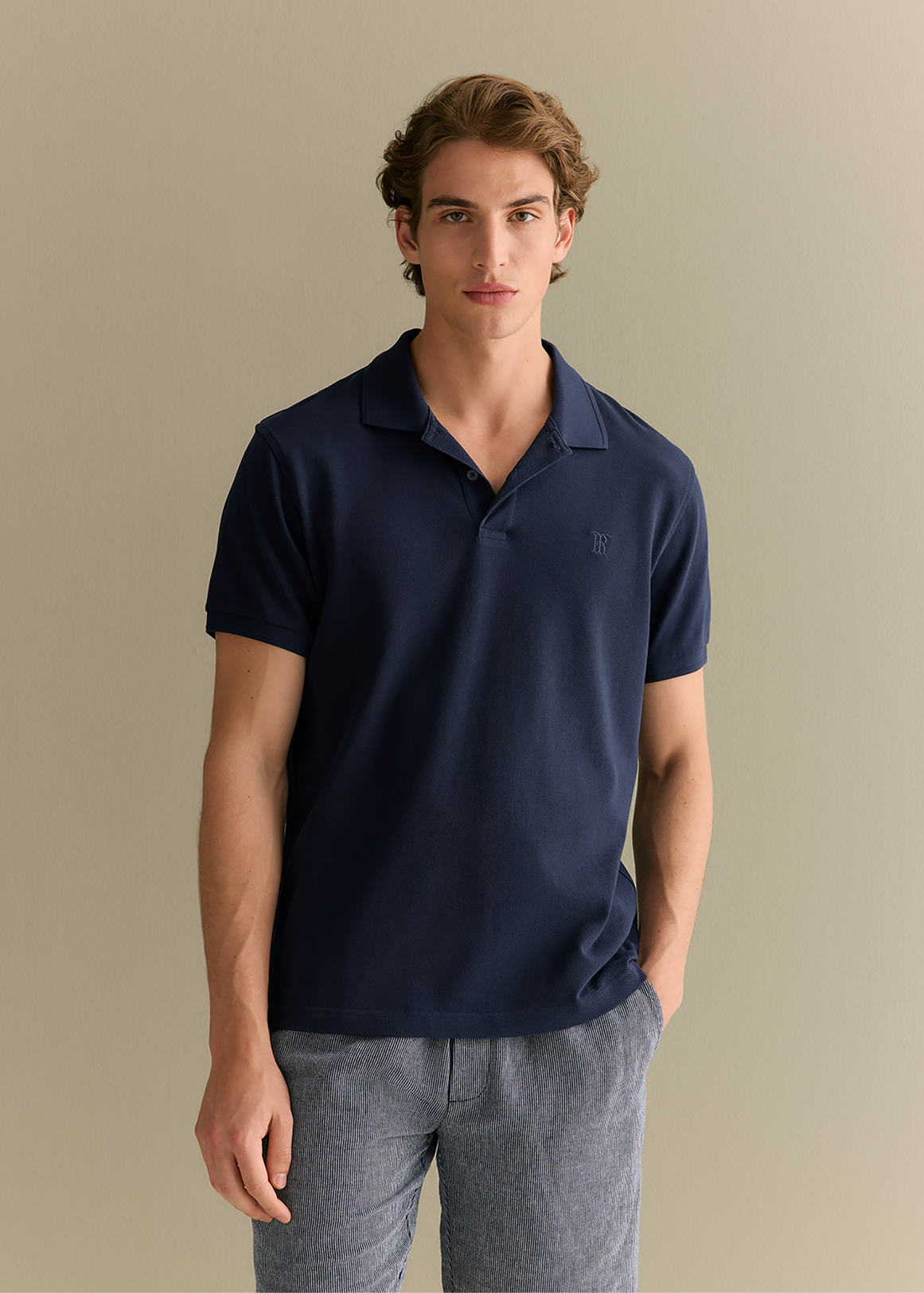 Classic Pique Monogram Polo