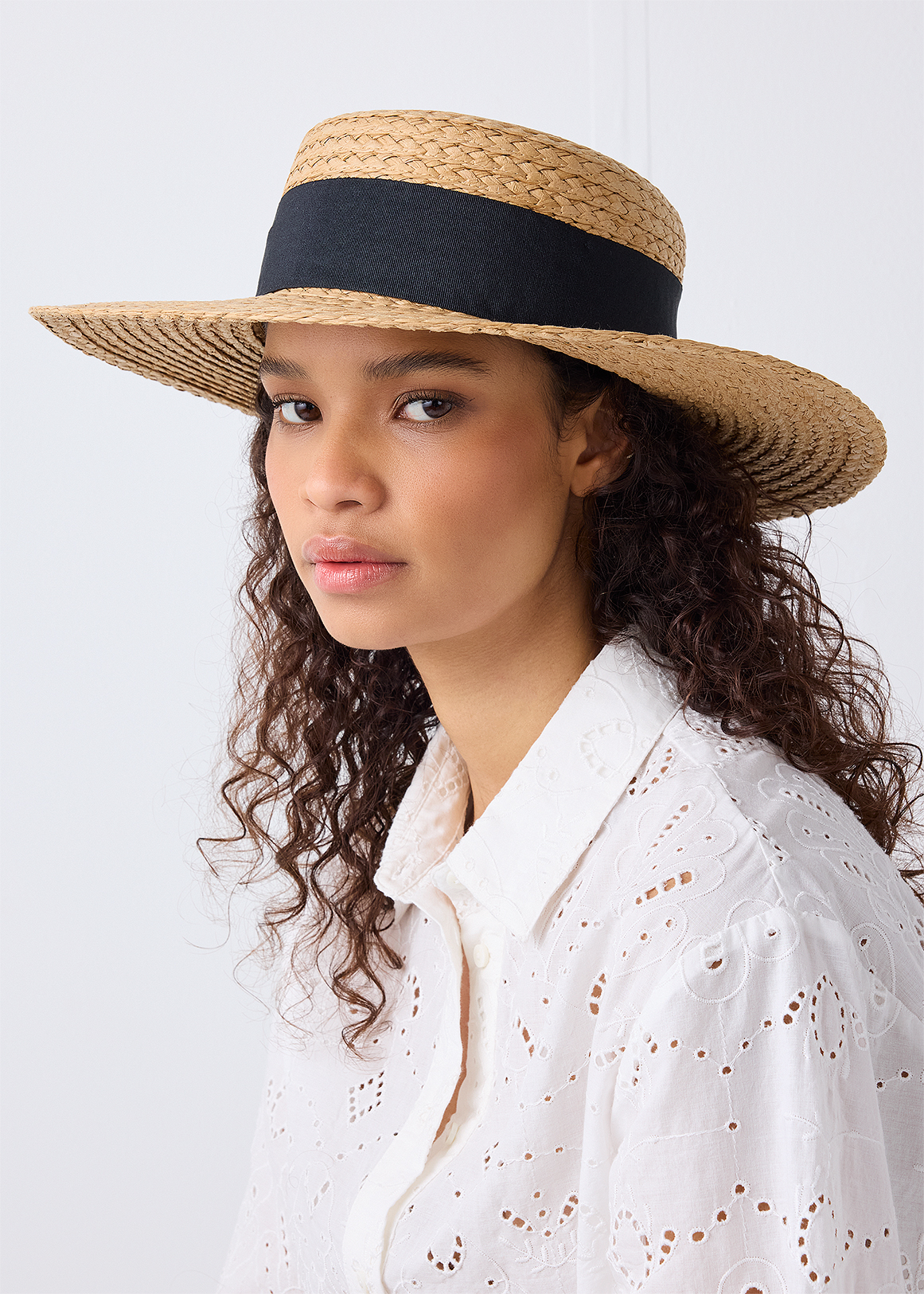 Classic Straw Boater