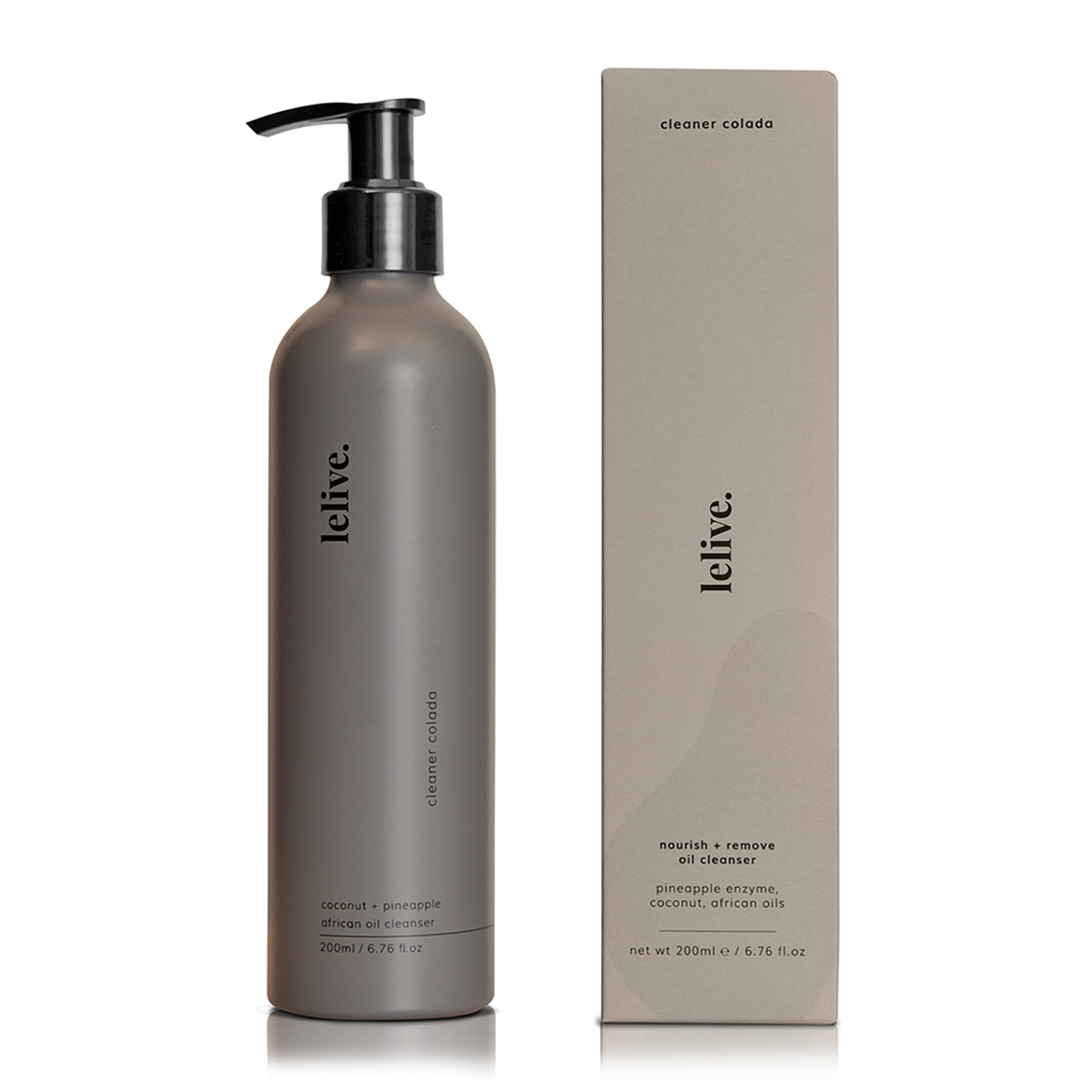 Cleaner Colada | Coconut + Pineapple African Oil Cleanser