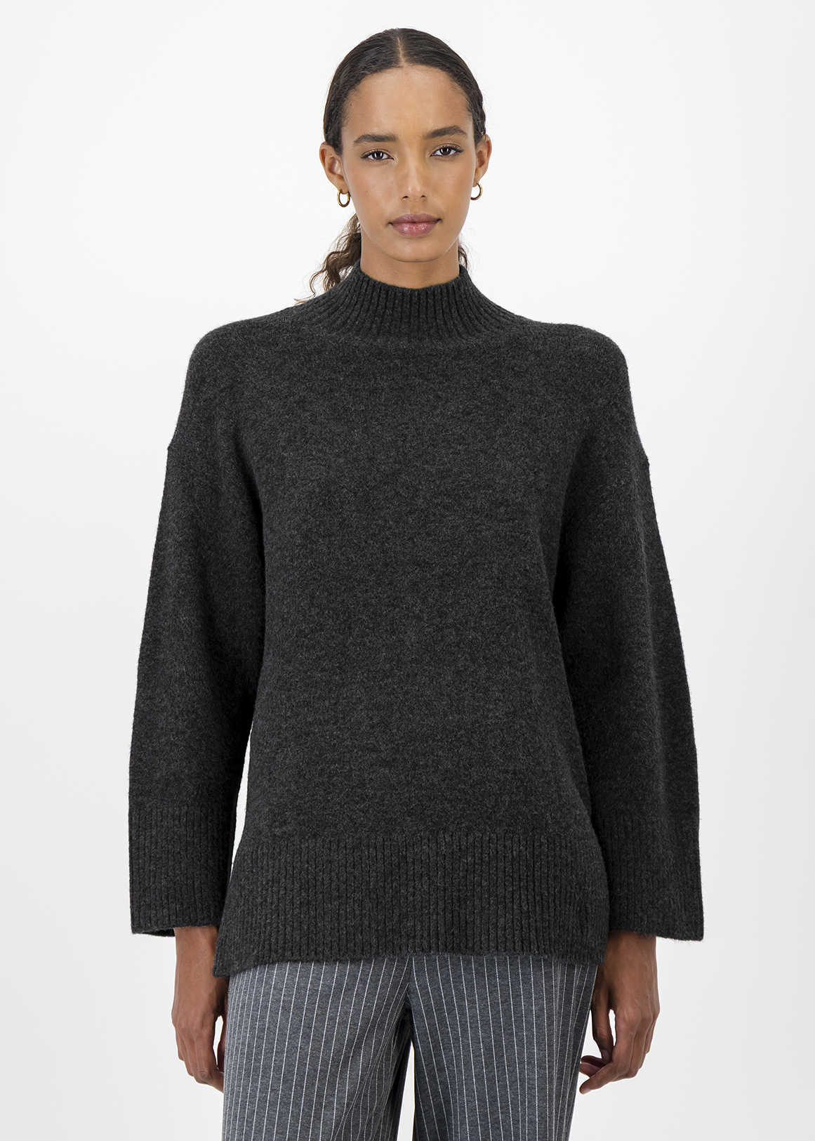 Cloud Yarn Turtleneck Tunic Jumper