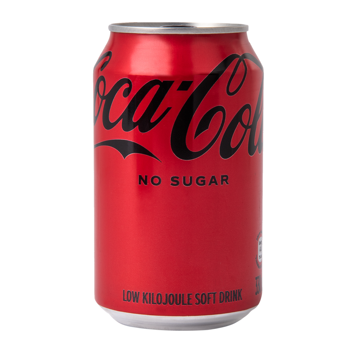 Coca Cola No Sugar Soft Drink 330 Ml Can Za 