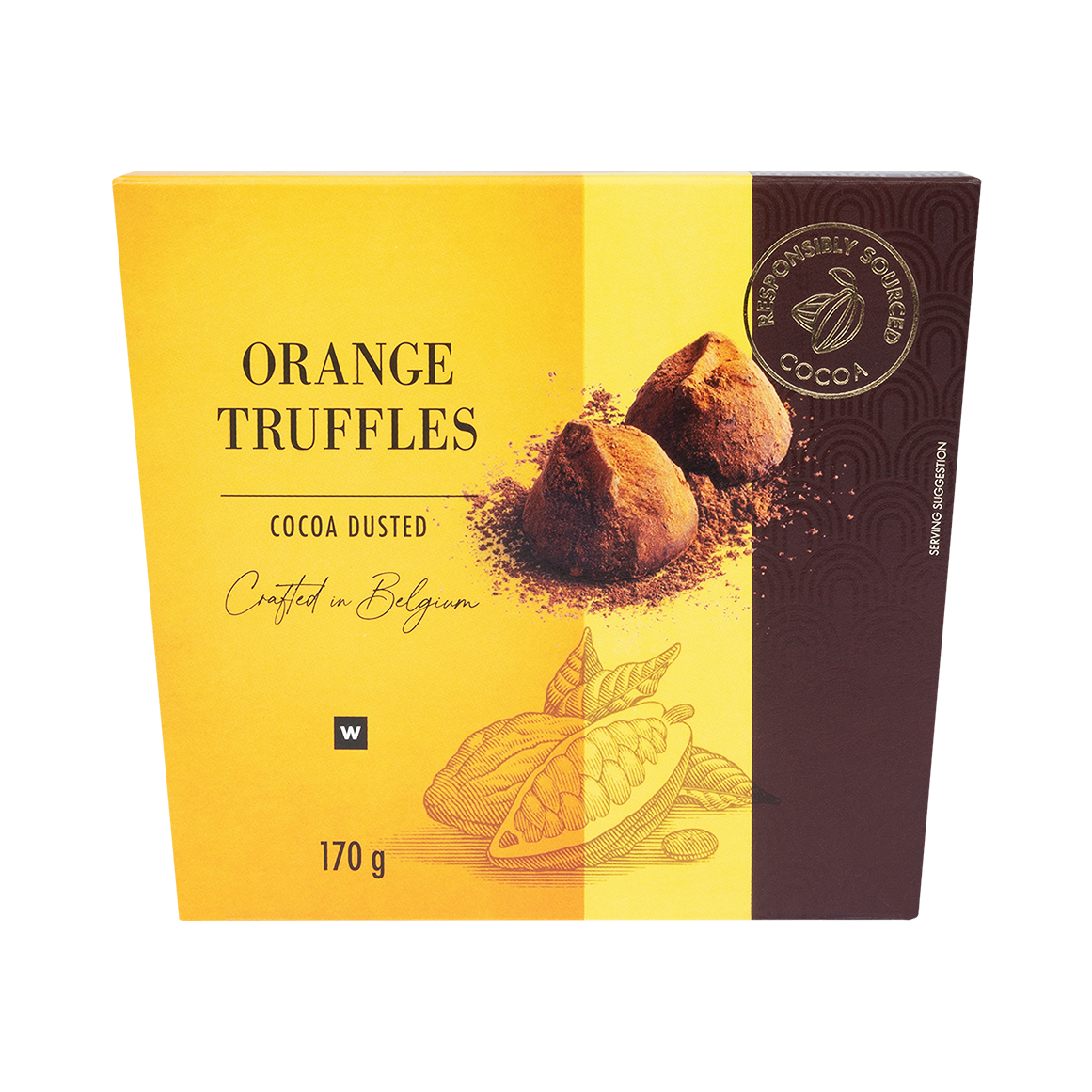 Cocoa Dusted Orange Truffles 170 g