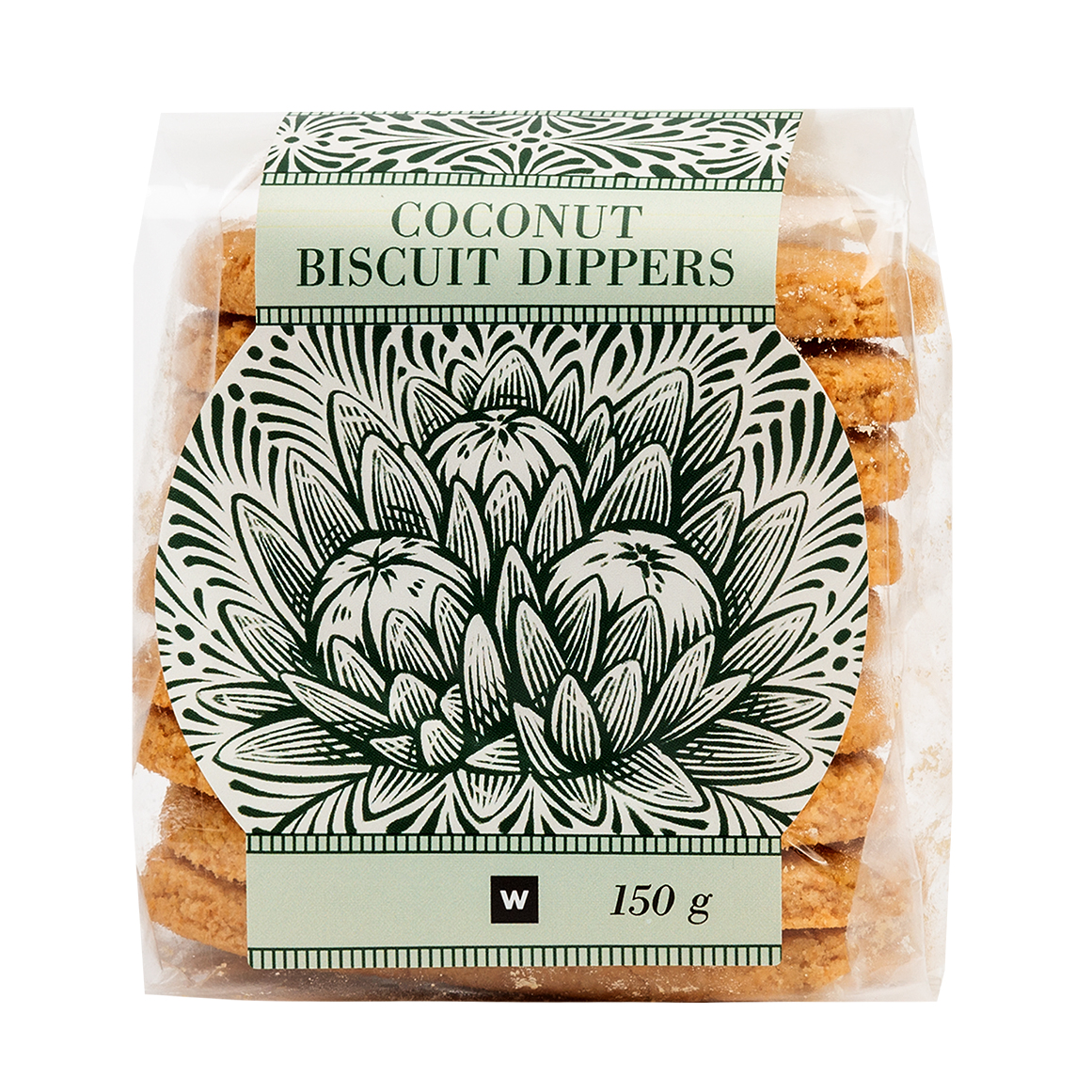 Coconut Biscuit Dippers 150 g