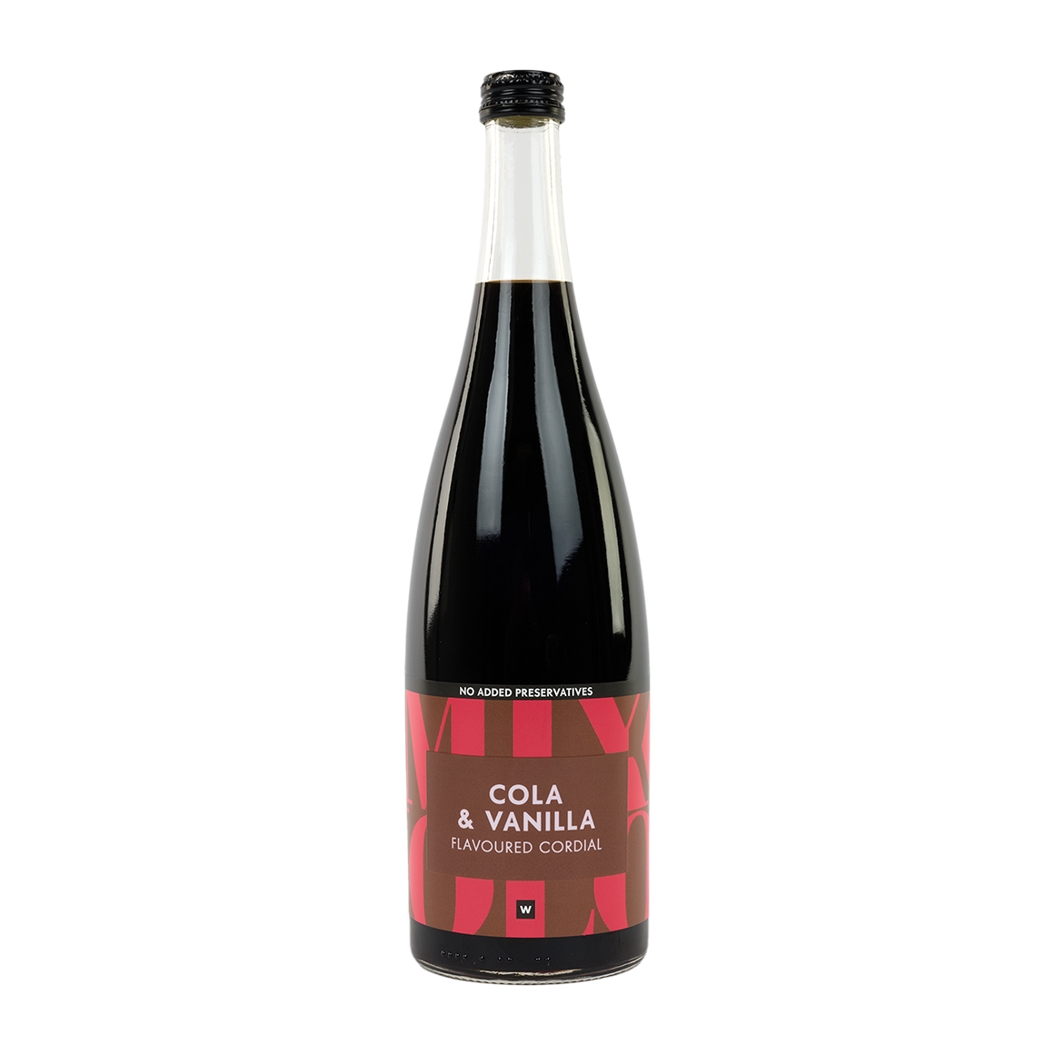 Cola and Vanilla Flavoured Cordial 750 ml