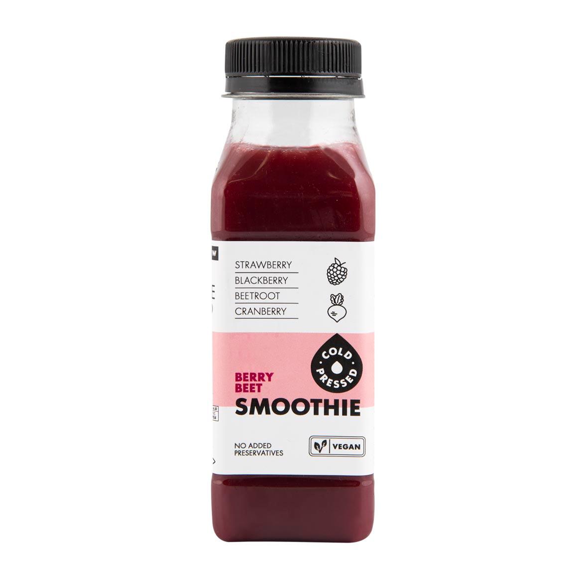 Cold Pressed Berry Beet Smoothie 250 ml
