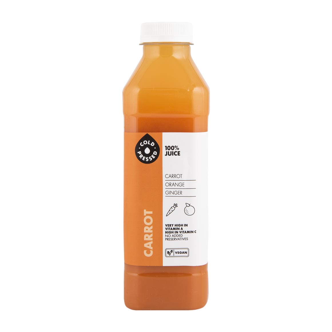Cold Pressed Carrot 100% Juice 750 ml
