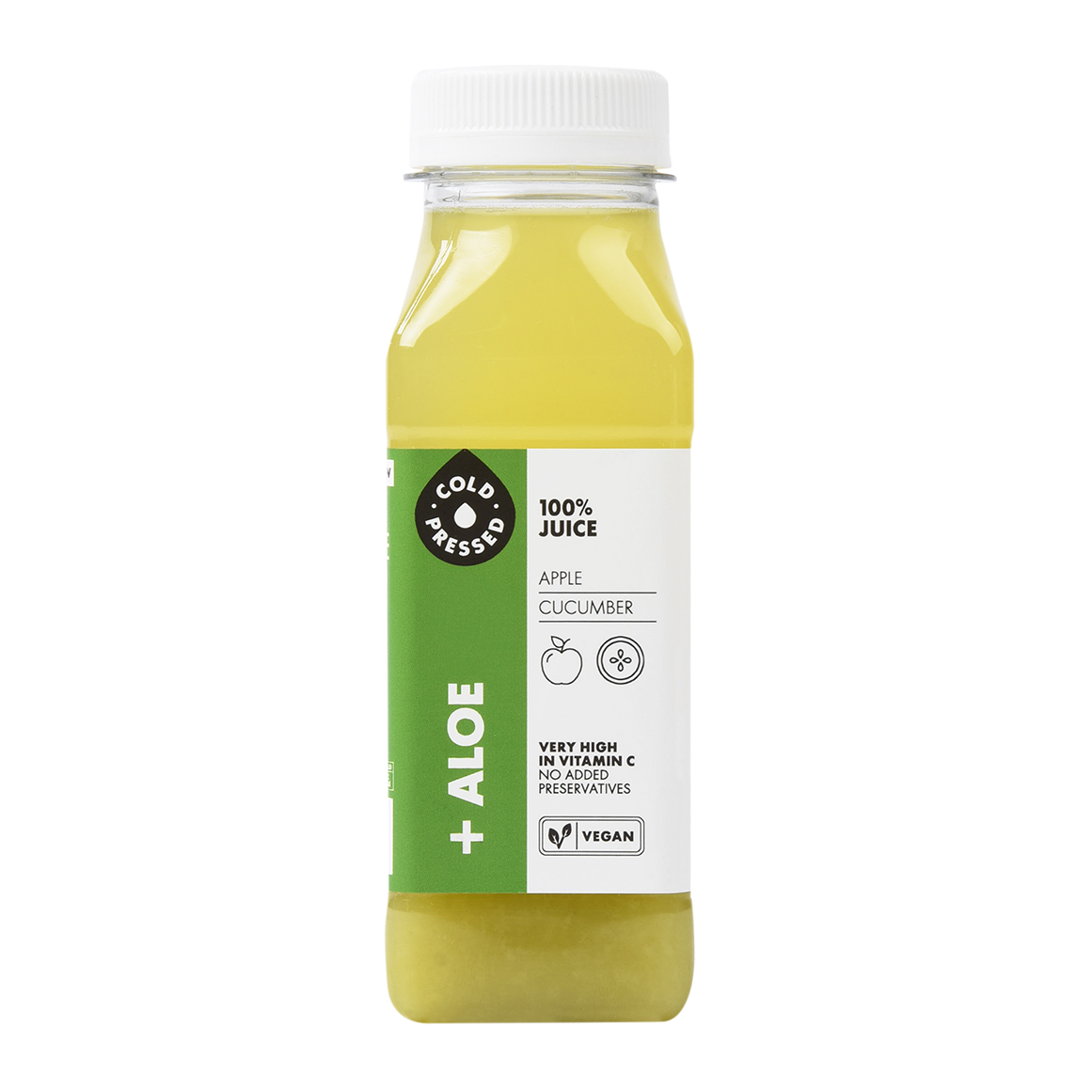 Cold Pressed Juice At Whole Foods Cold Pressed Plus Aloe with Apple and Cucumber 100 % Juice 250 ml