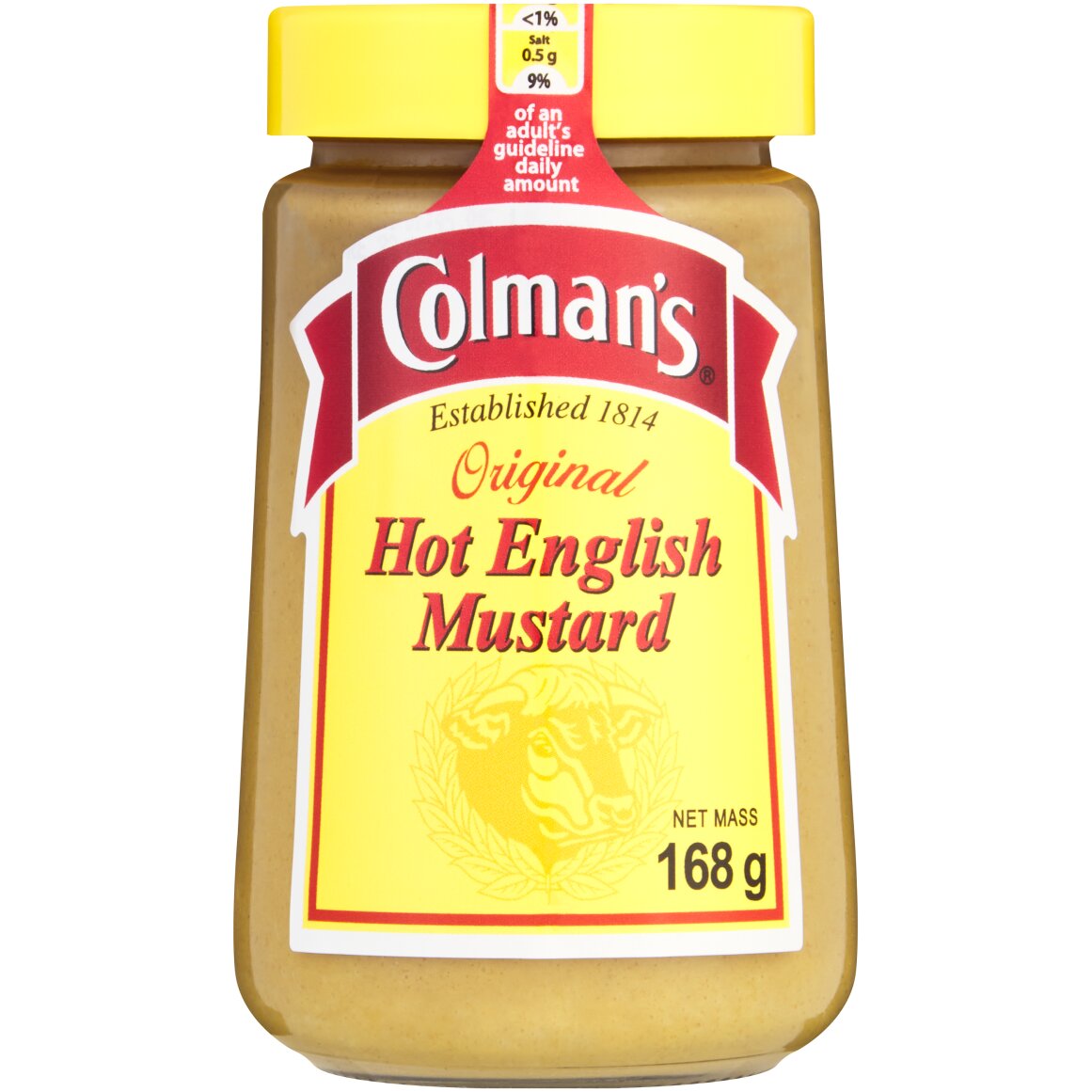 Colman's Traditional Hot English Mustard 168 g