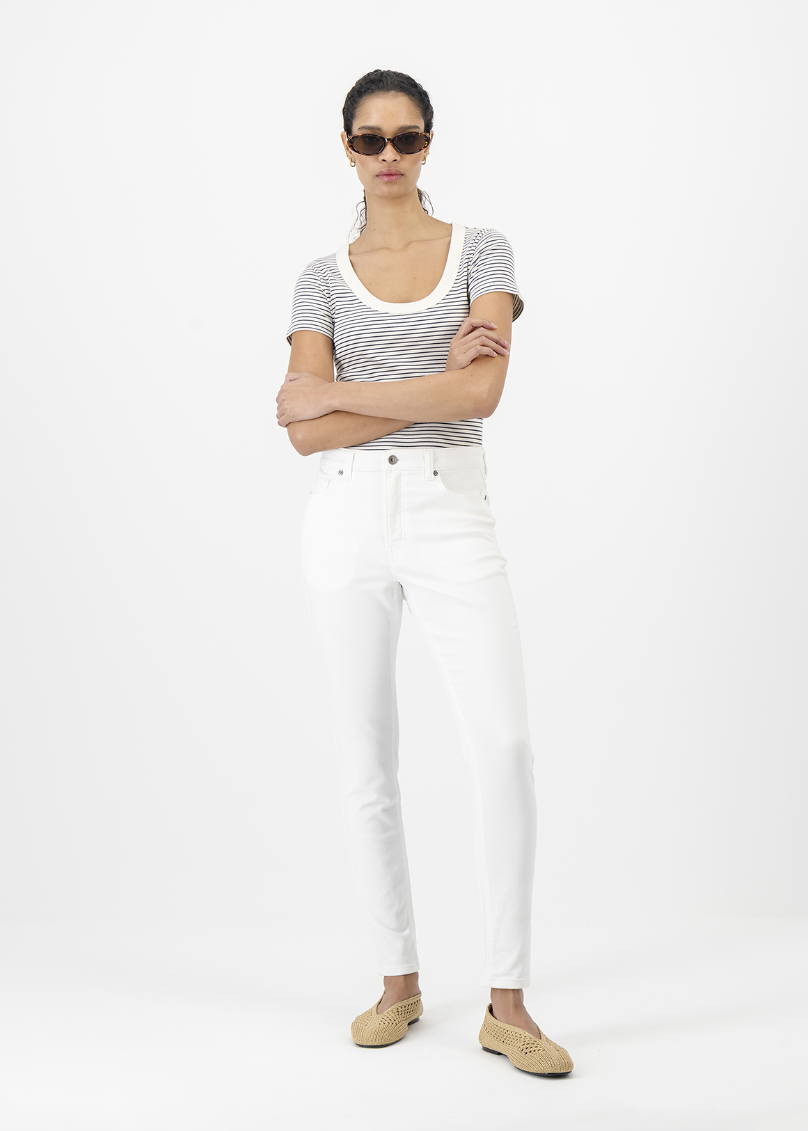 Colour High Rise Skinny Jeans