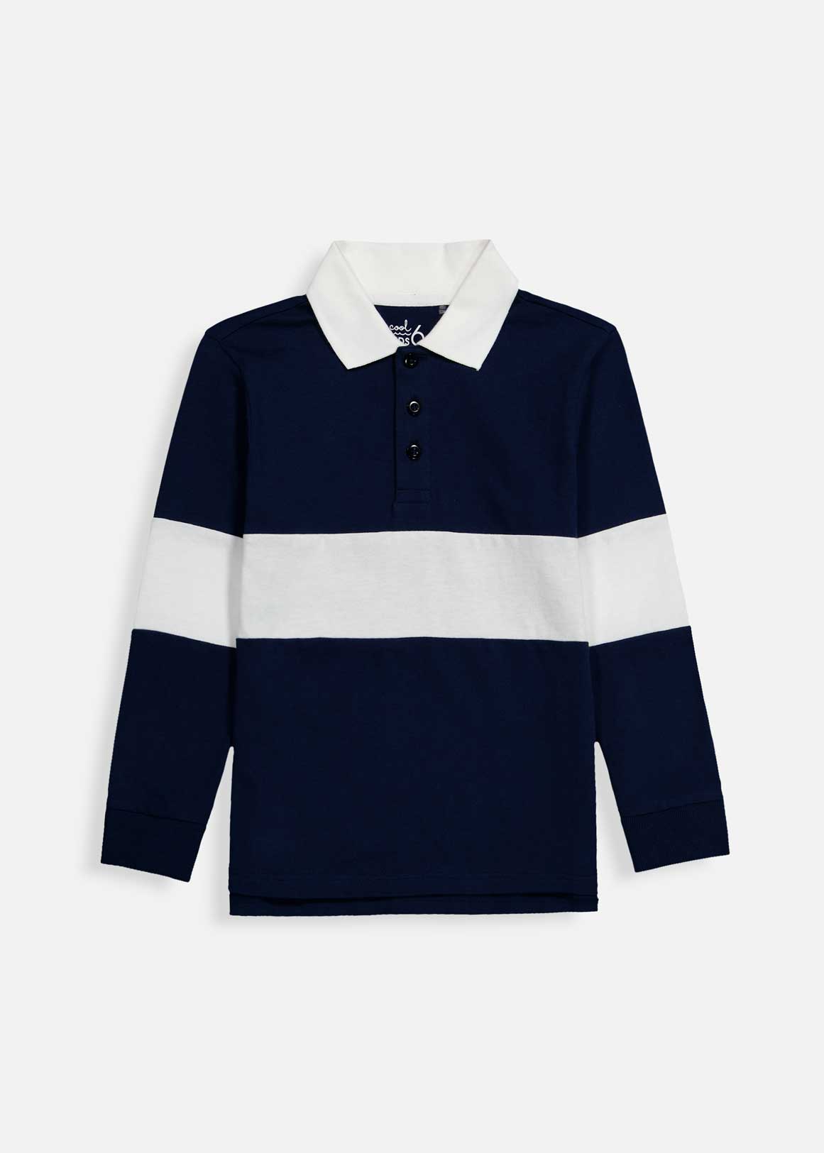 Colourblock Cotton Golfer | Woolworths.co.za