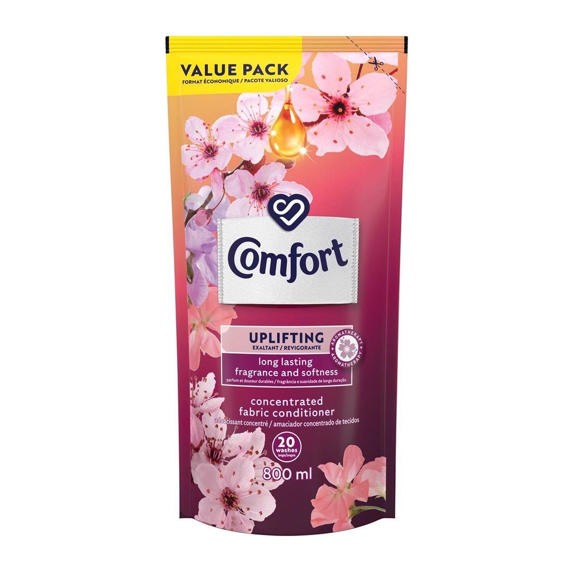 Comfort Uplifting Concentrated Fabric Softener Refill 800 ml