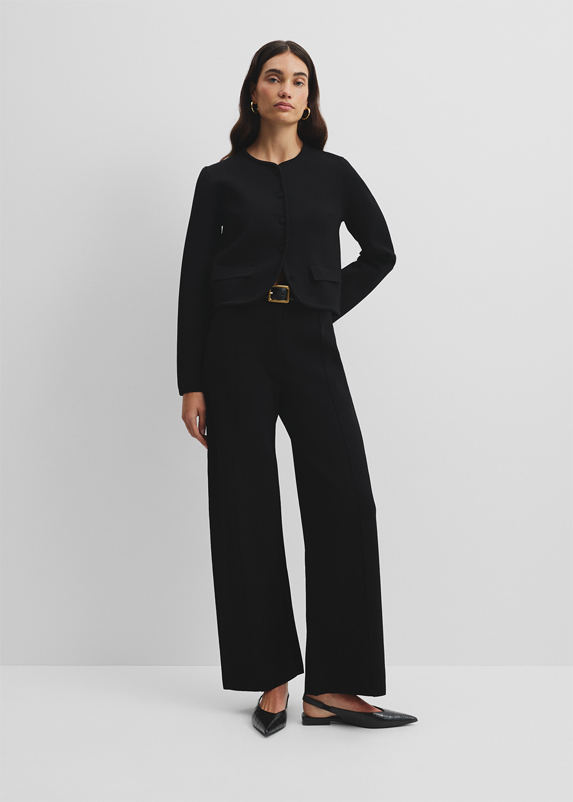 Compact Knit Pant