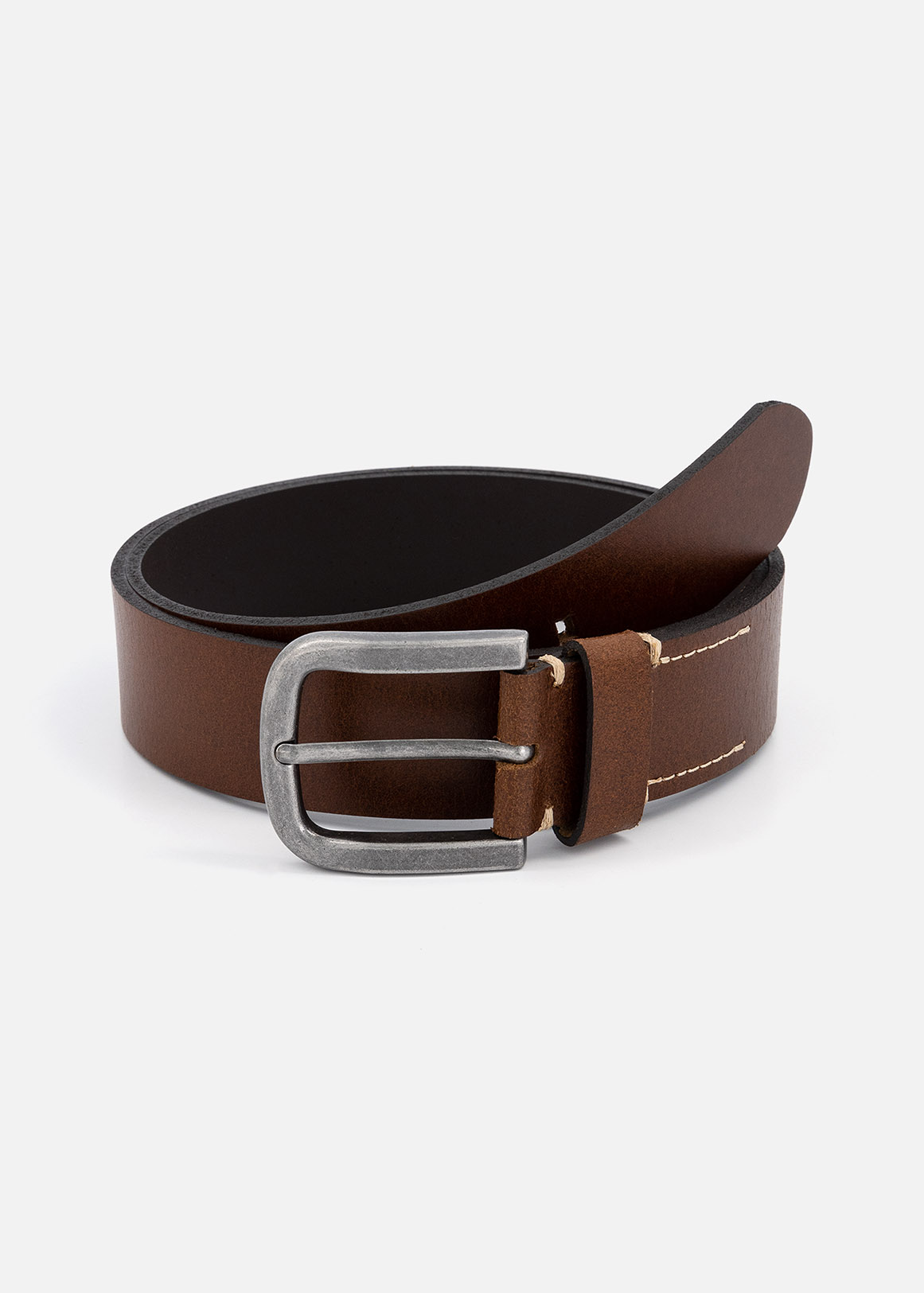 Contrast Stitch Leather Belt | Woolworths.co.za