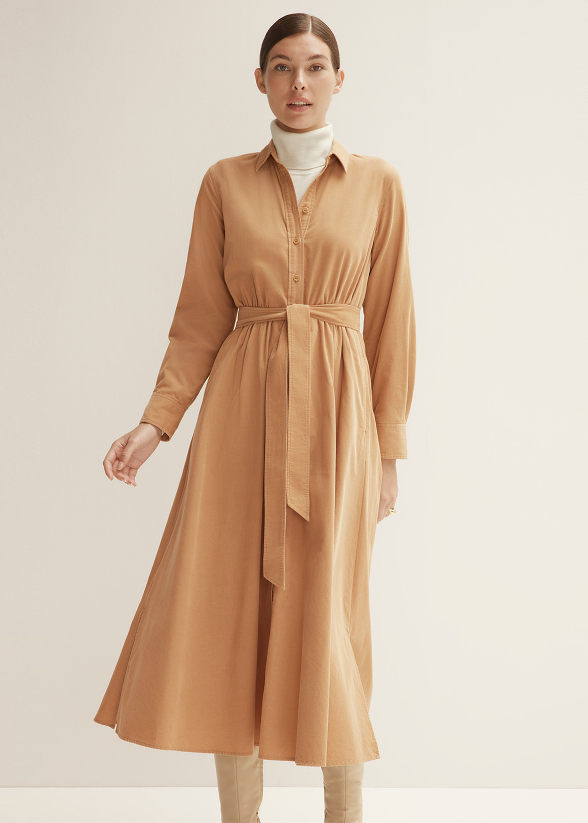 Corduroy Shirt Dress | Woolworths.co.za