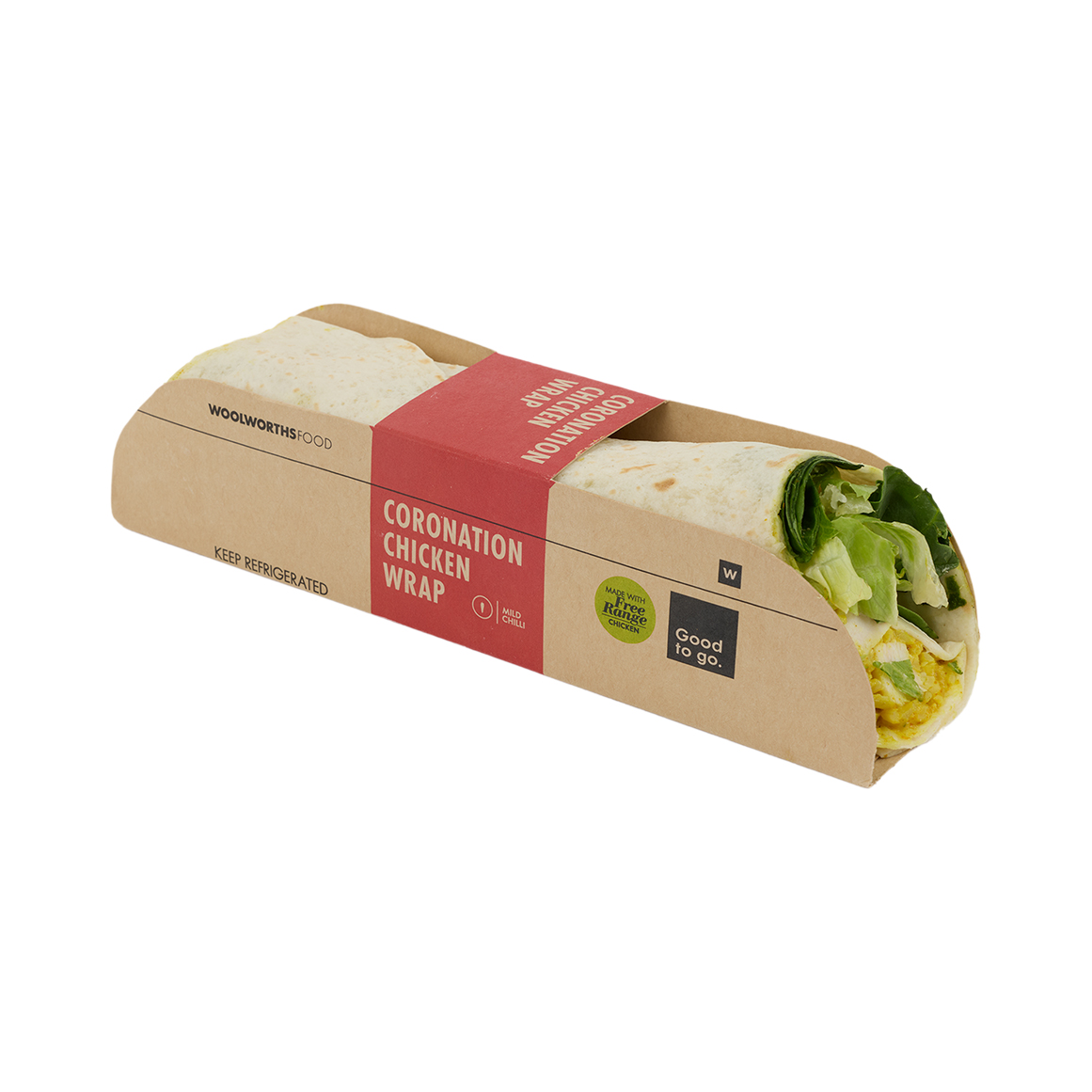 Coronation Chicken Wrap