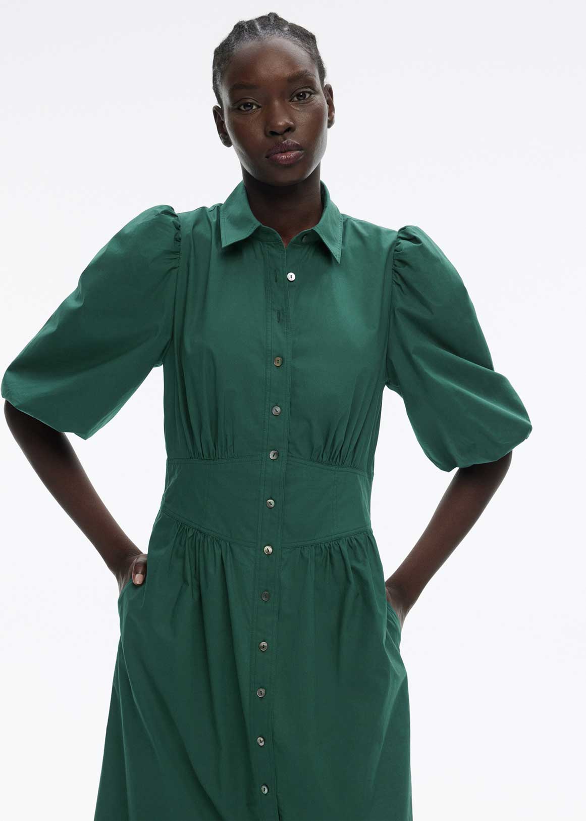 Cotton Bodice Detail Dress | Woolworths.co.za