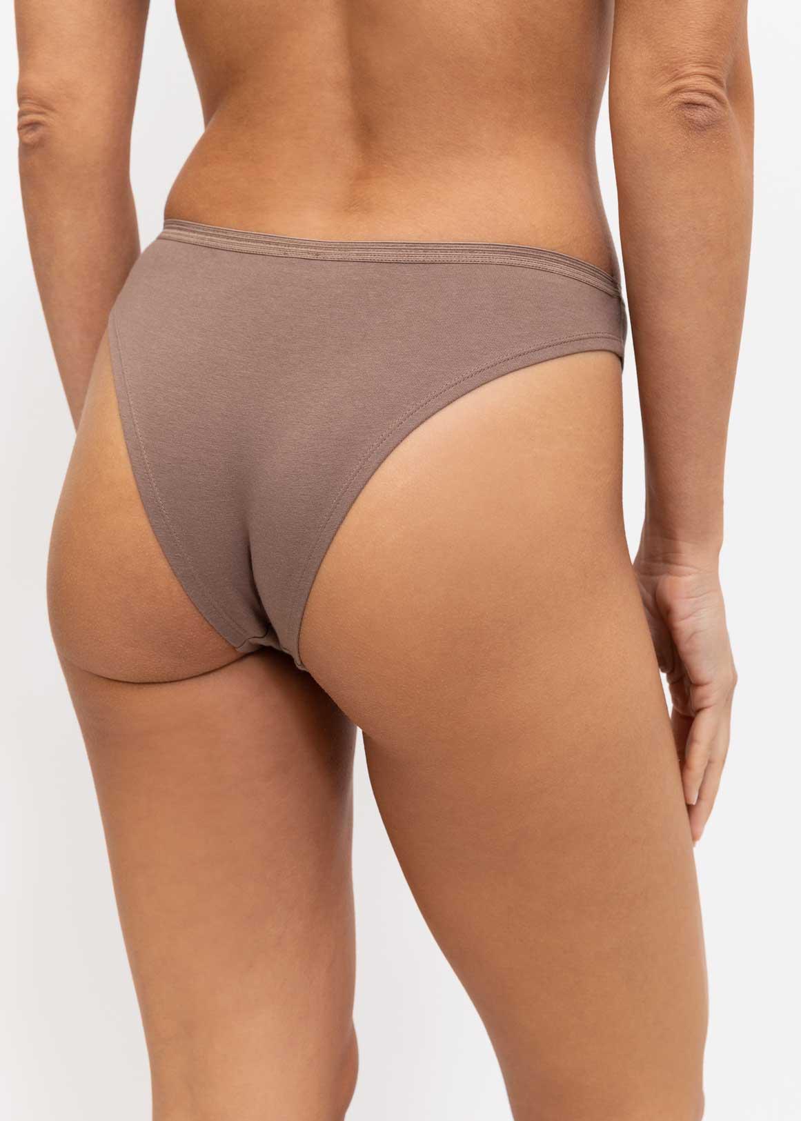 3-Pack of cotton Brazilian briefs - Thongs - Briefs - Underwear - UNDERWEAR, PYJAMAS - Woman 