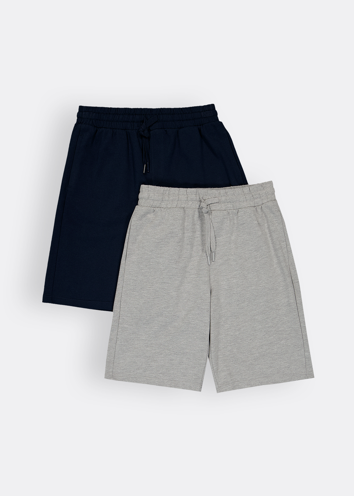 Cotton Fleece Shorts 2 Pack