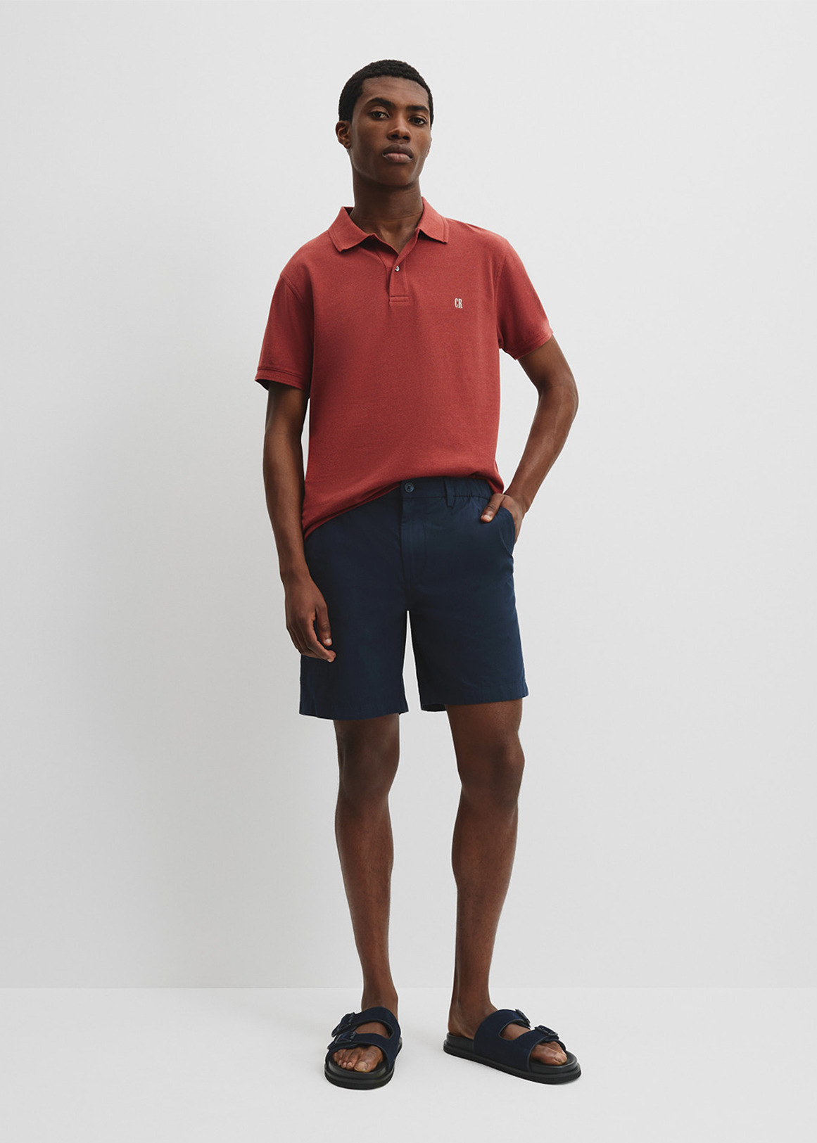 Cotton Micro Textured Short