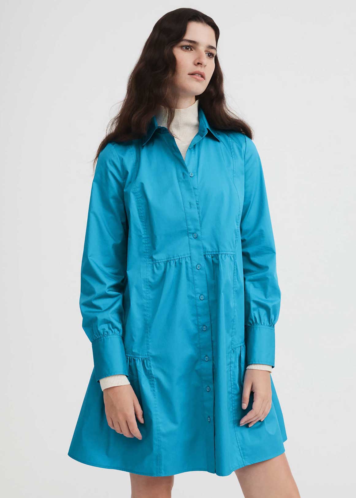 Cotton Mini Shirt Dress | Woolworths.co.za