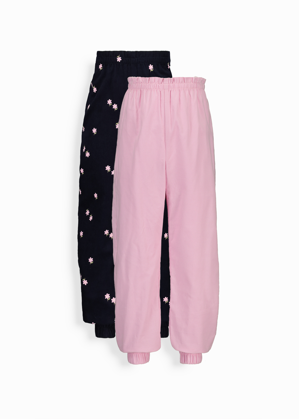 Cotton Paperbag Pants 2 Pack