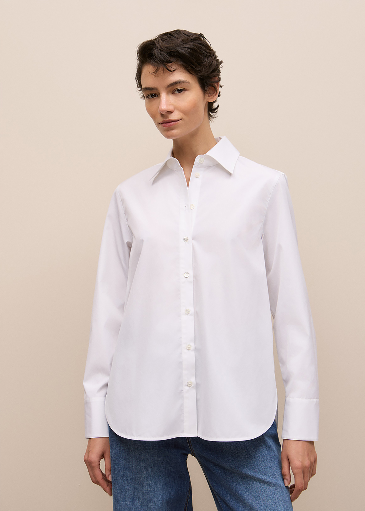 Cotton Poplin Classic Shirt