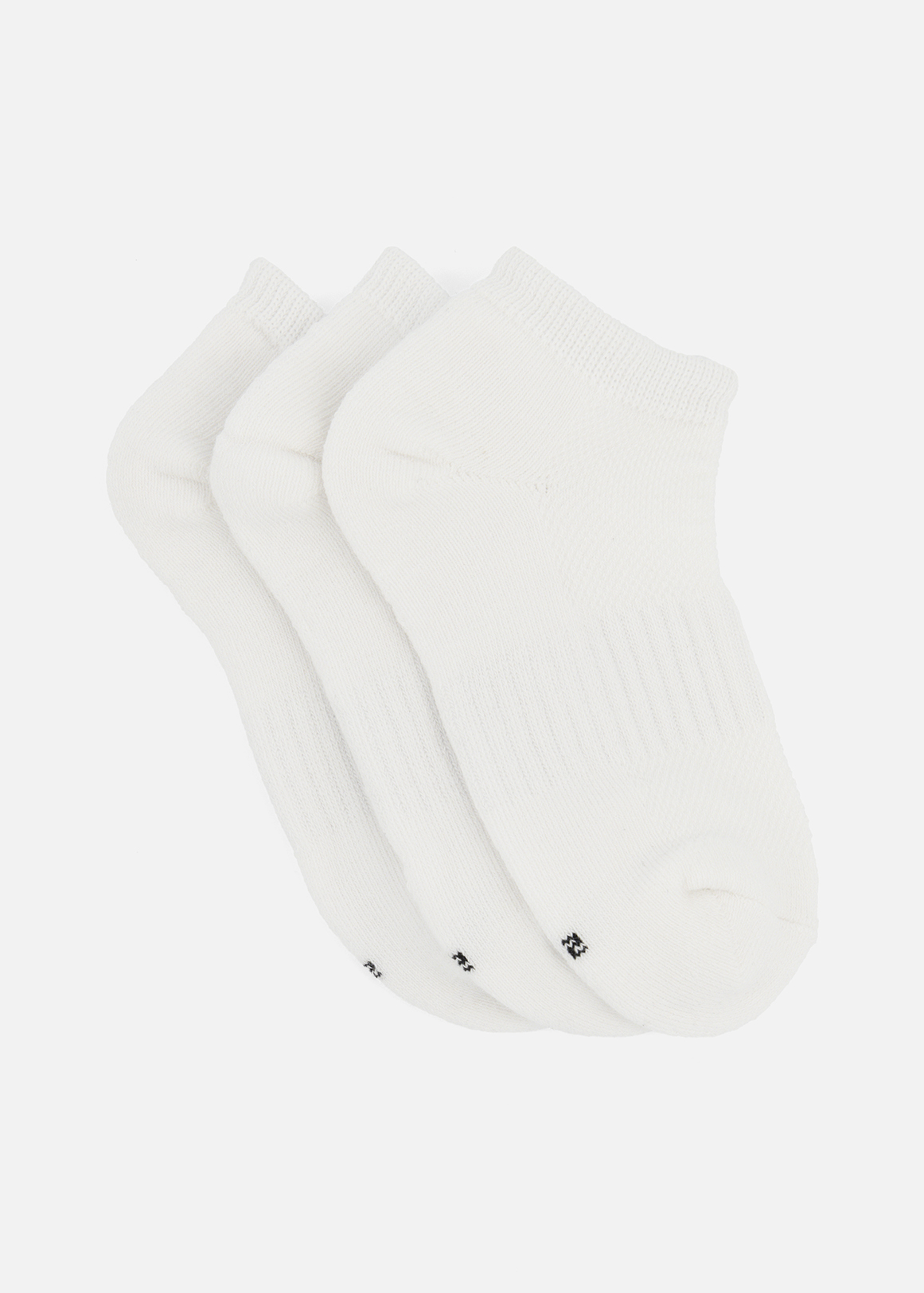 Cotton Rich School Trainer Liners 3 Pack