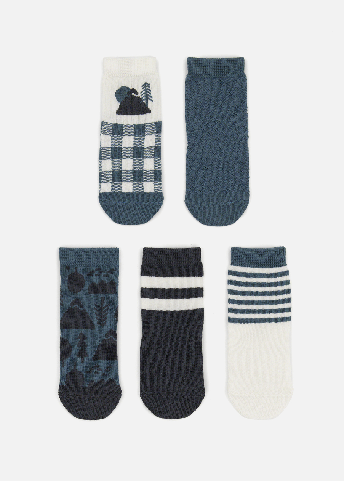 Cotton Rich Socks 5 Pack