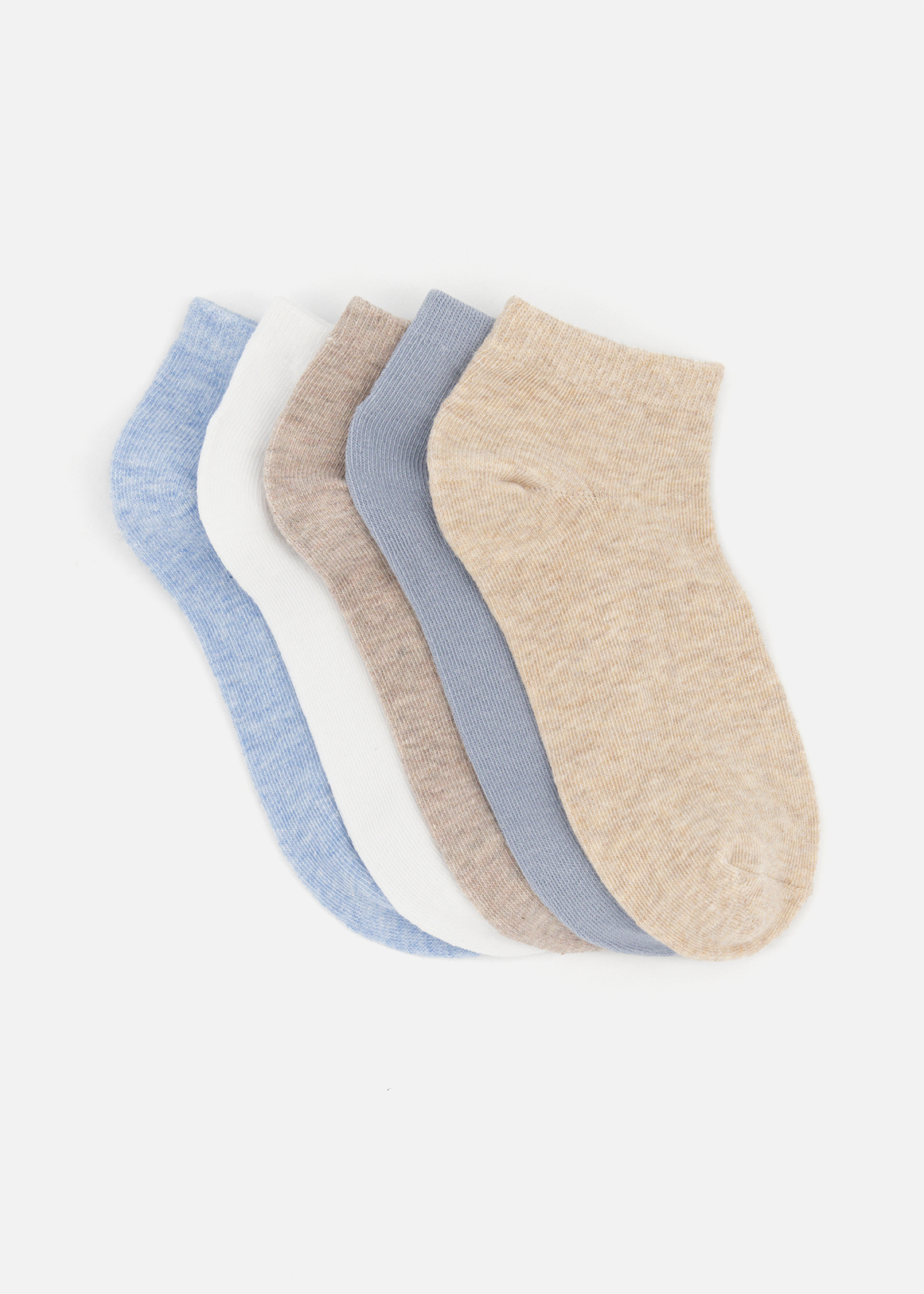 Cotton Rich Trainer Liners 5 Pack