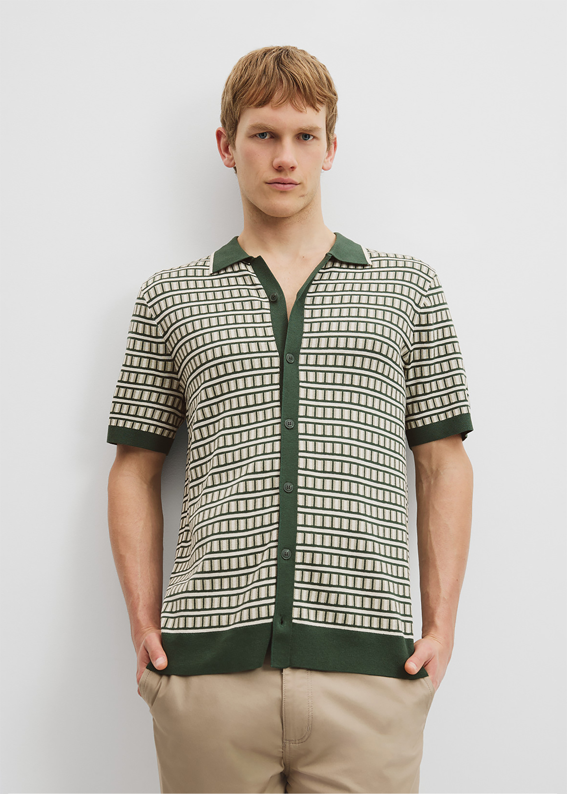Cotton Silk Jacquard Knit Shirt Woolworths co za Cotton silk jacquard knit shirt woolworths co za