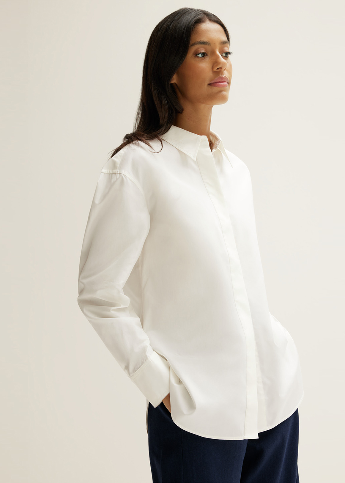 Cotton Silk Relaxed Shirt Woolworths co za Cotton Silk Relaxed Shirt Woolworths co za