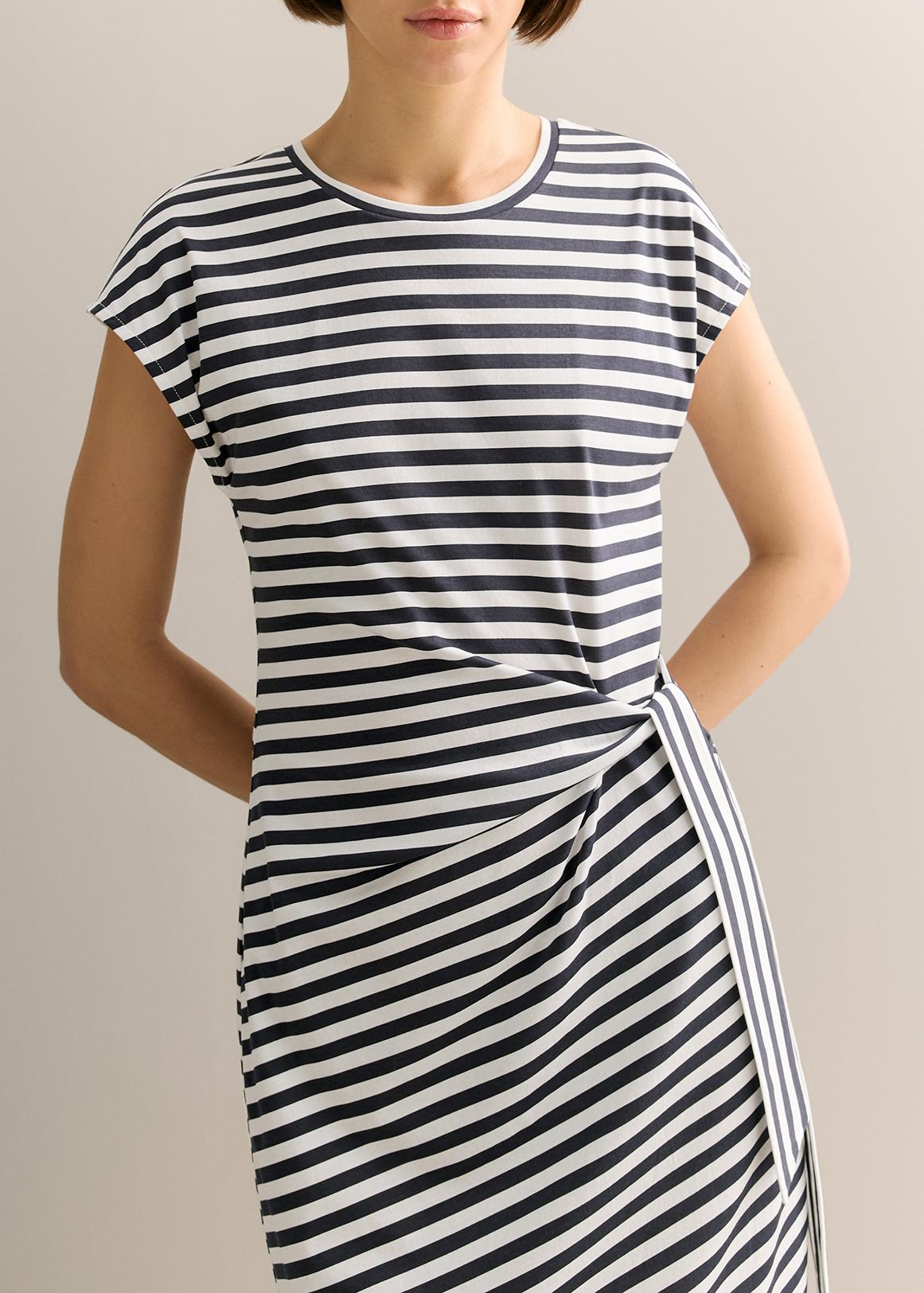 Mini Dress Tie Knot Shirt Dress Vince Tie Waist Cotton T-Shirt Dress In Gray Short Mini Dress Tie Knot Shirt Dress Vince Tie Waist Cotton T-Shirt Dress In Gray Short