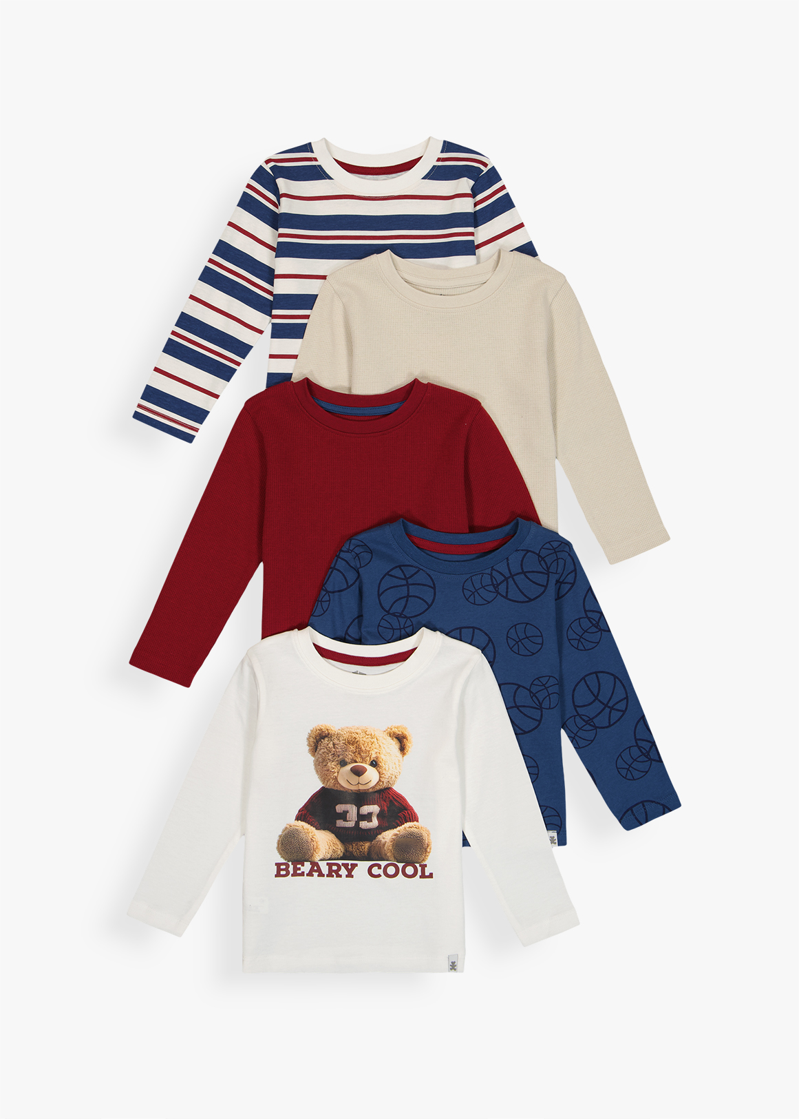 Cotton T-shirts 5 Pack