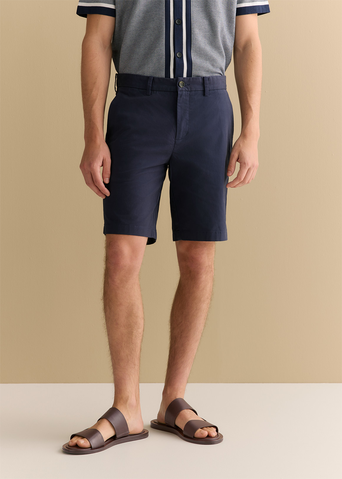 Cotton Twill Chino Short