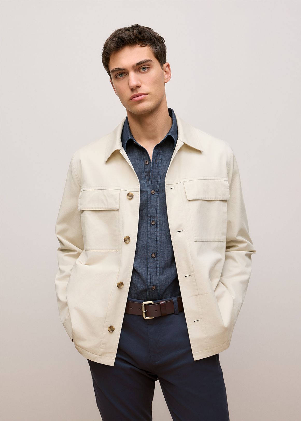 Cotton Twill Chore Jacket