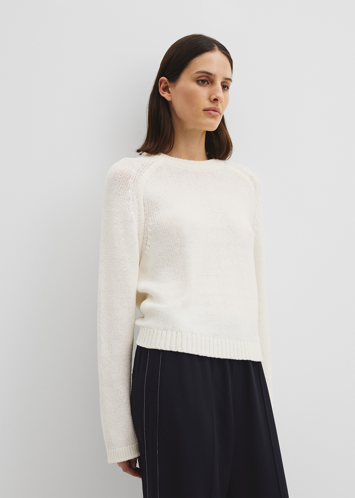 Cotton Wool Crew Knit