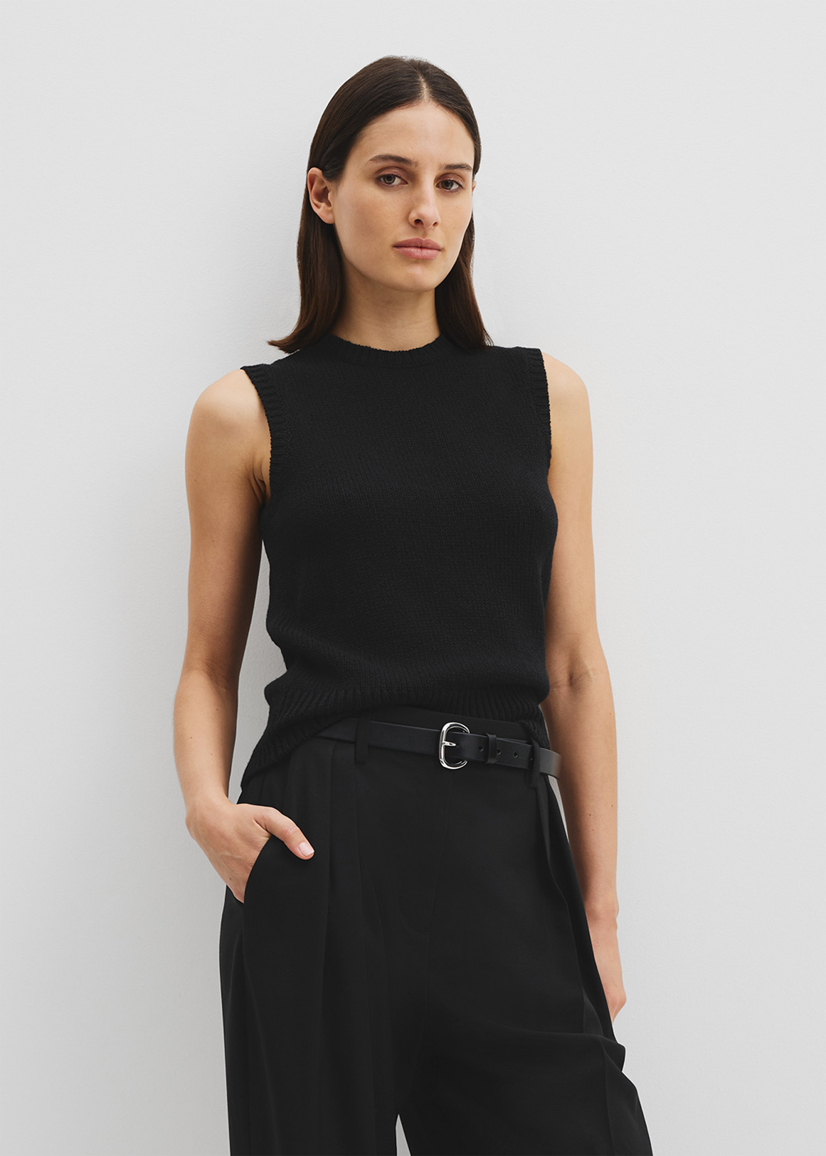 Cotton Wool Knit Tank