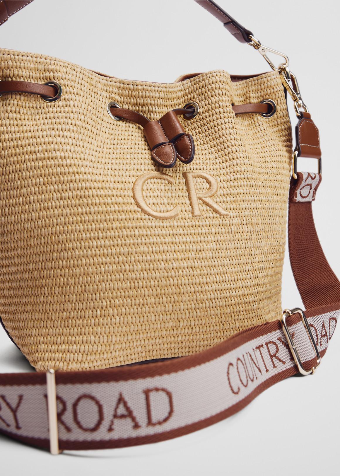 Harness Boyy Raffia Bag Country Road Bucket Bag