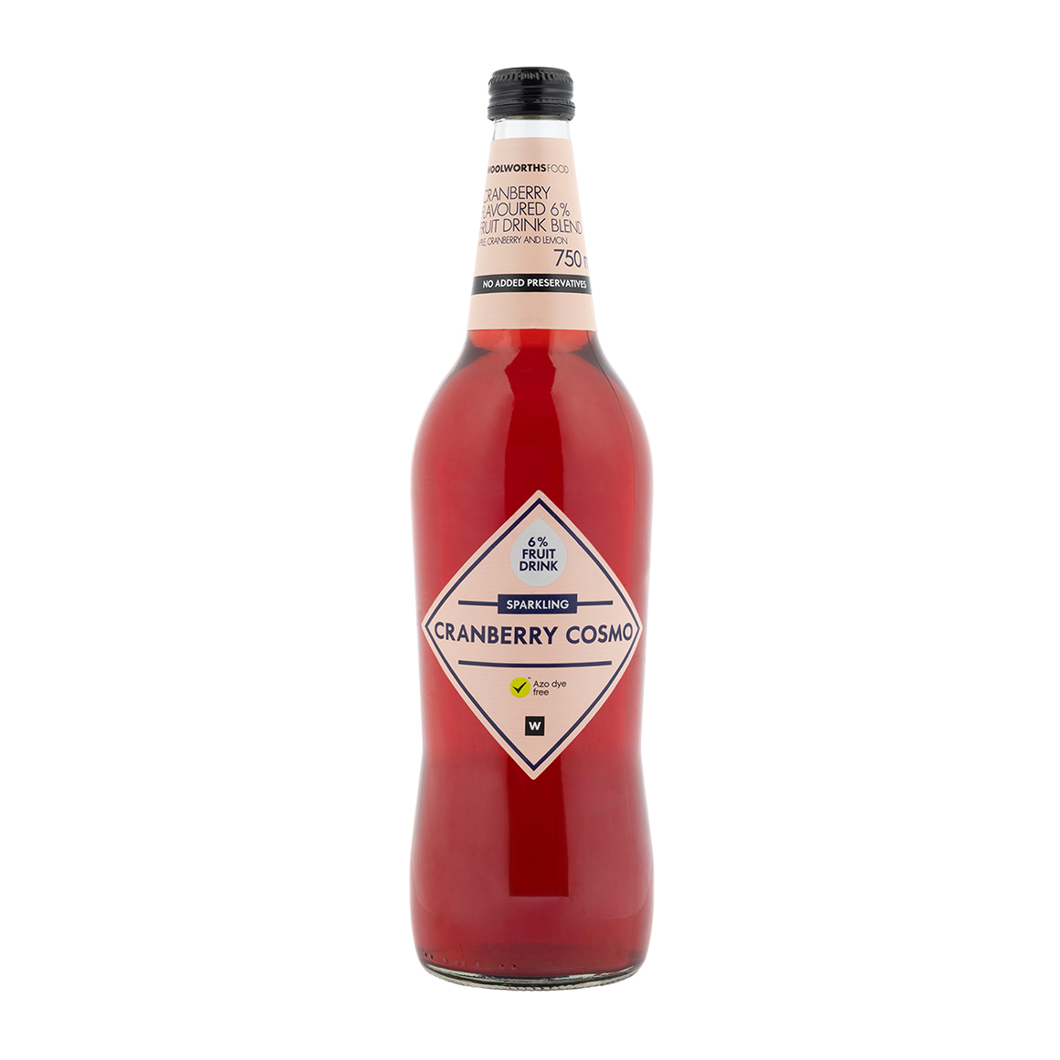 Cranberry And Citrus Flavoured Sparkling Drink 750 ml