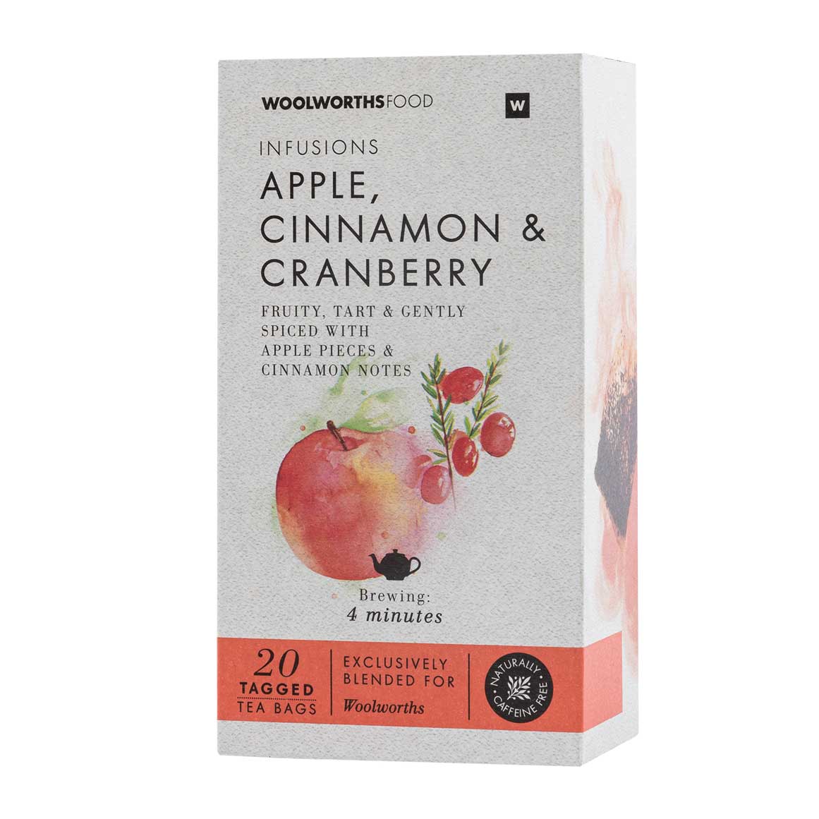 Cranberry, Apple and Cinnamon Tagged Tea Bags 20 pk | Woolworths.co.za