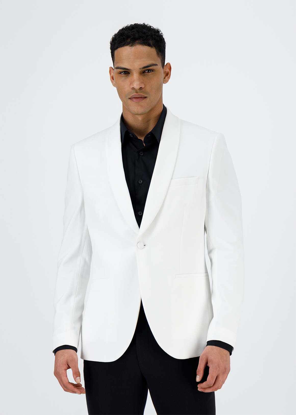 Cream Slim Fit Stretch Viscose Blend Suit Jacket | Woolworths.co.za