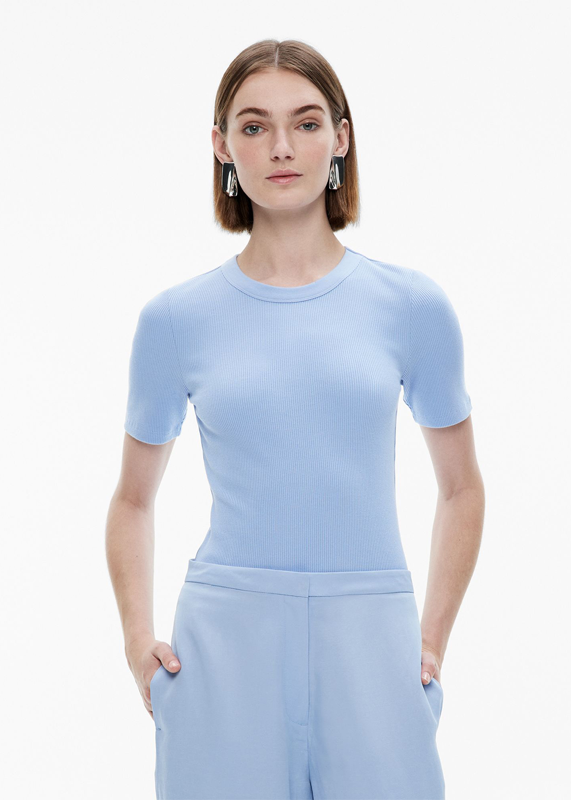 Crew Rib T-Shirt | Woolworths.co.za