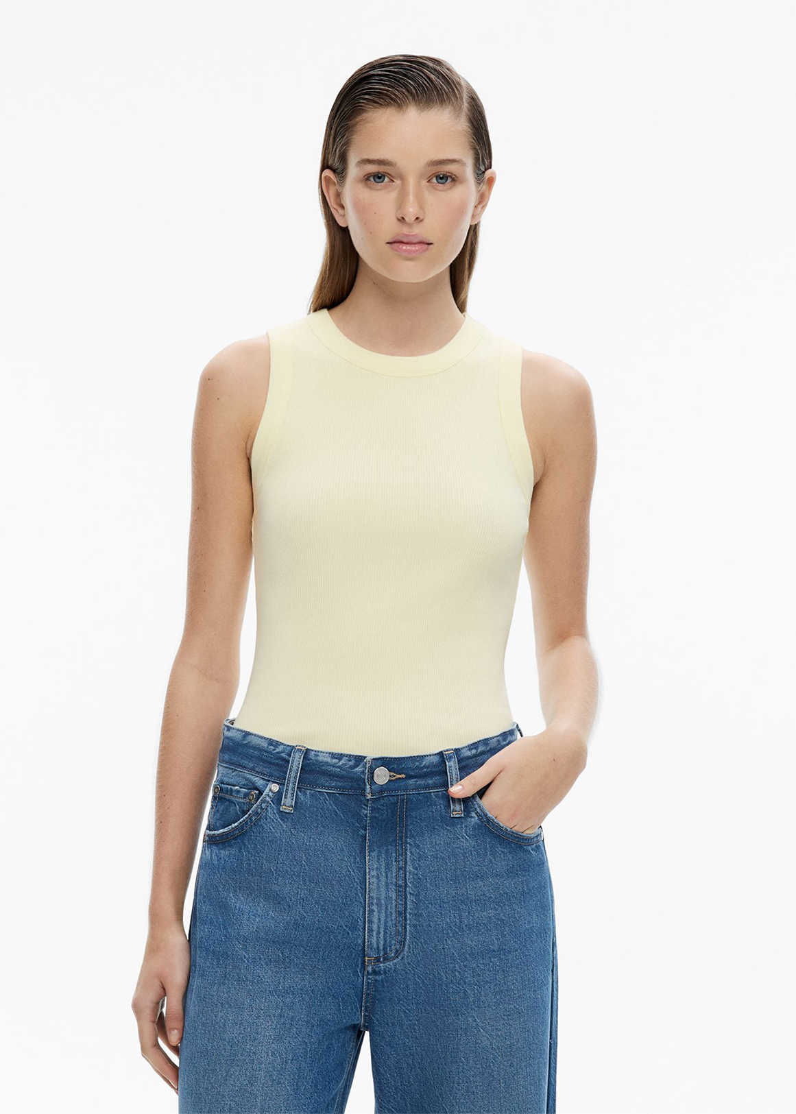 Crew Rib Tank | Woolworths.co.za