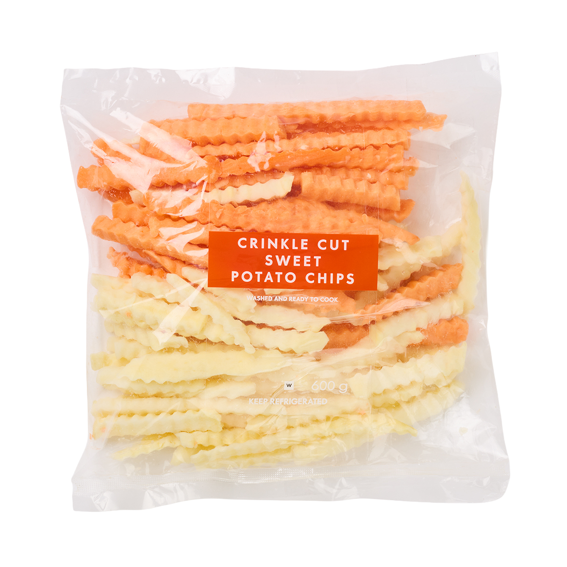 Crinkle Cut Sweet Potato Chips 600 g