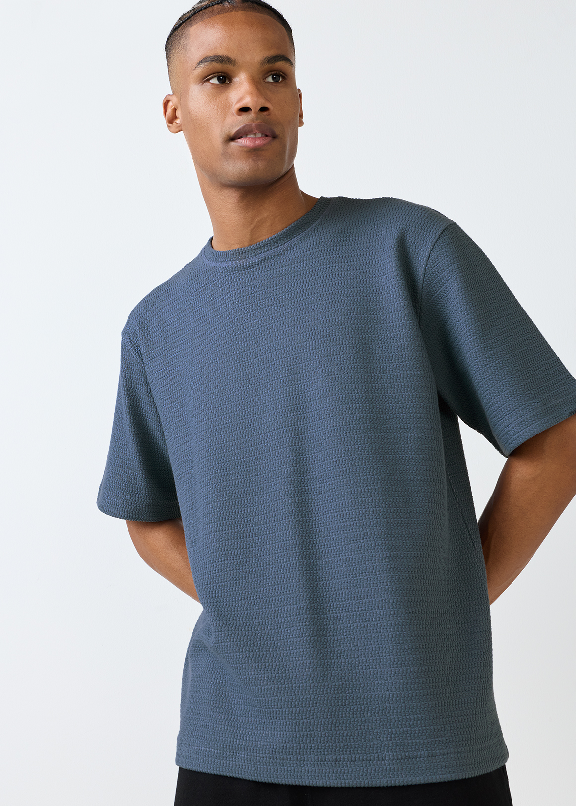 Crinkle Relaxed Fit T-shirt