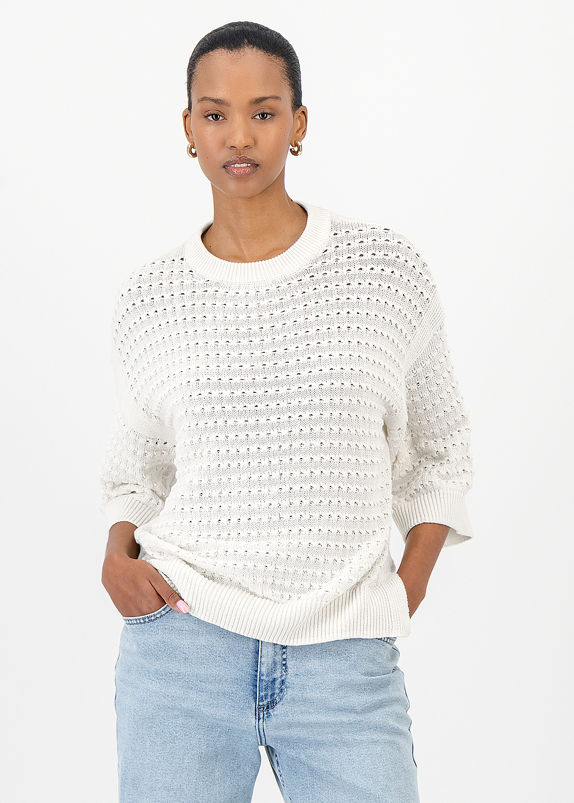 Crochet Knit Jumper