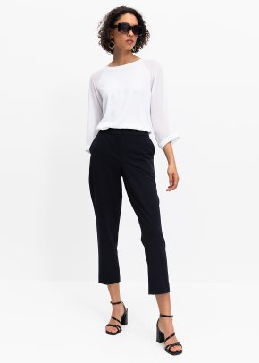 StayNew Cropped Stretch Cotton Leggings