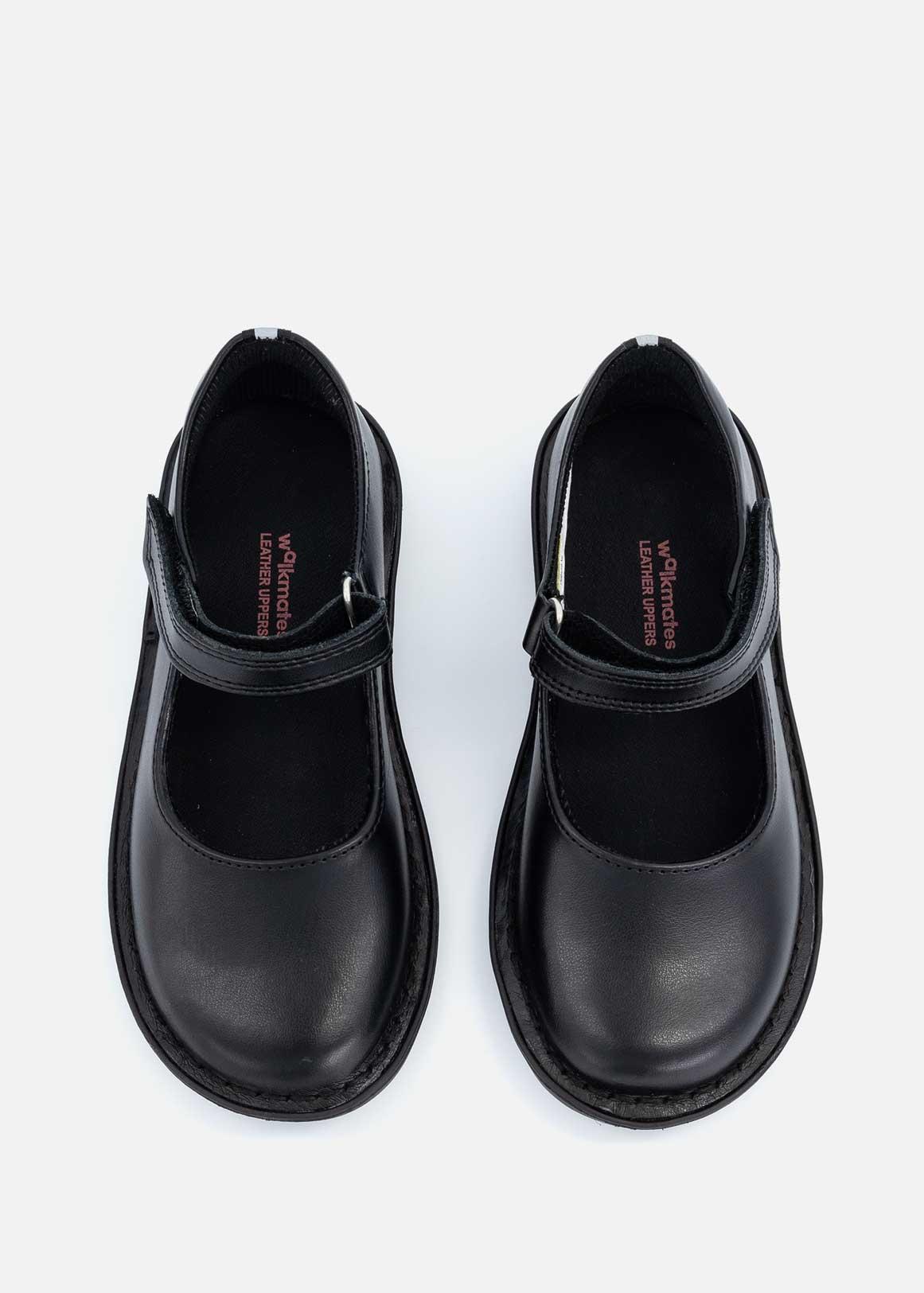 Walkmates Woolworth School Shoes Crossbar Leather School Shoes