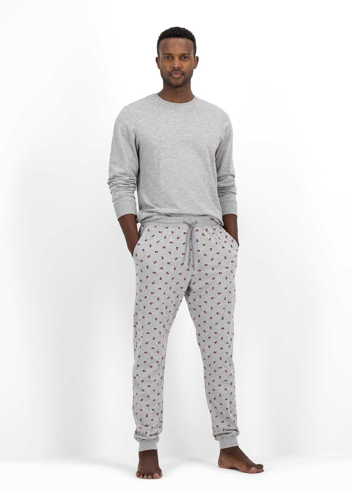 Cuffed Arrow Print Pyjama Pants
